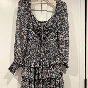 Floral Smocked Dress